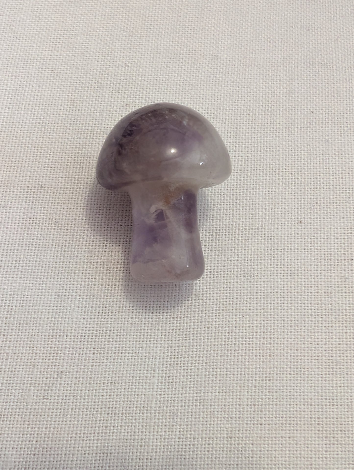 3 amethyst mushroom mini