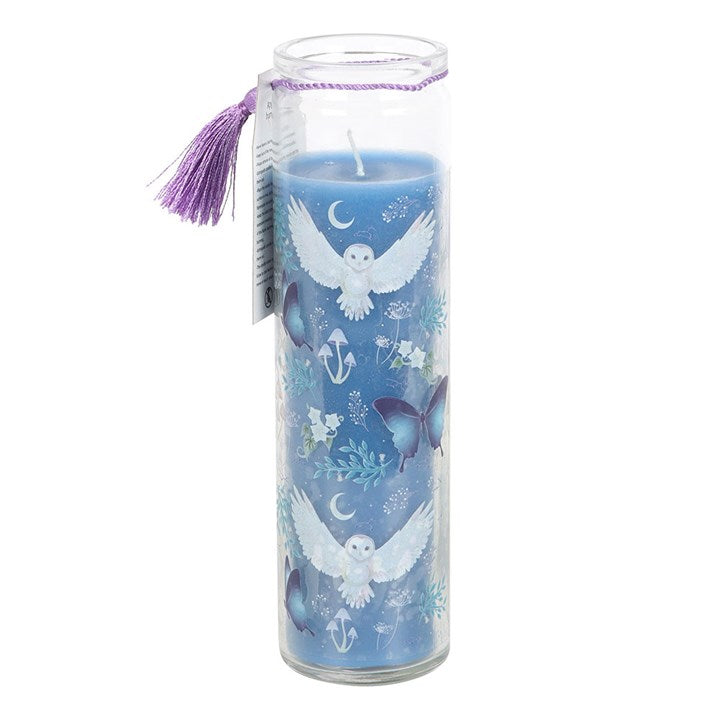 Night owl lavender tube candle