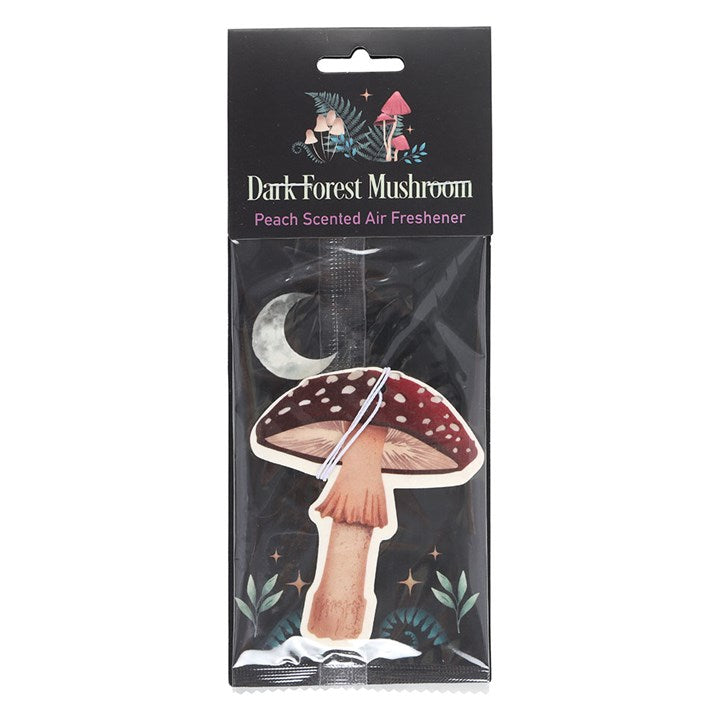 Forest mushroom peach scented air freshener