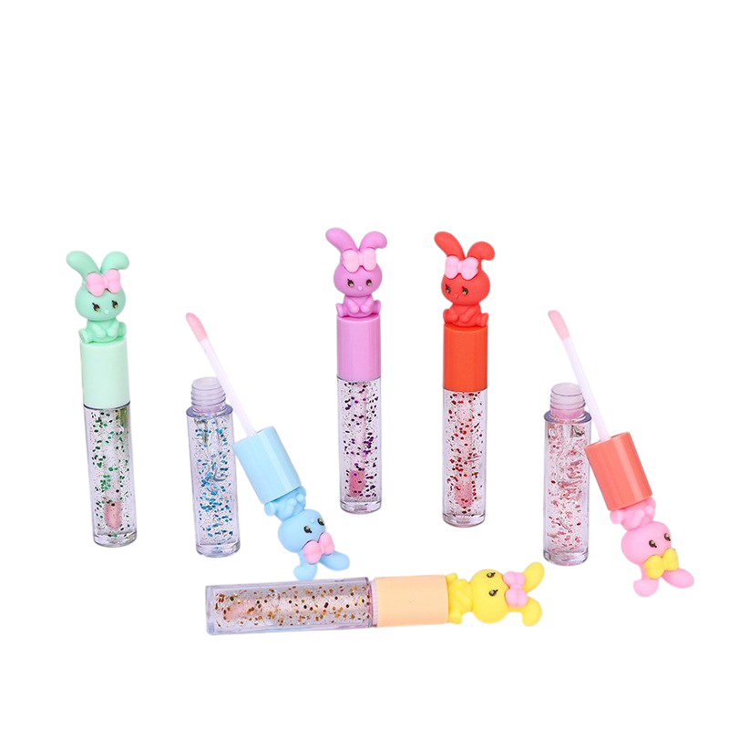 Mini bunny lip gloss blue