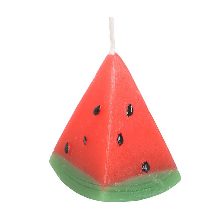 Small watermelon candle
