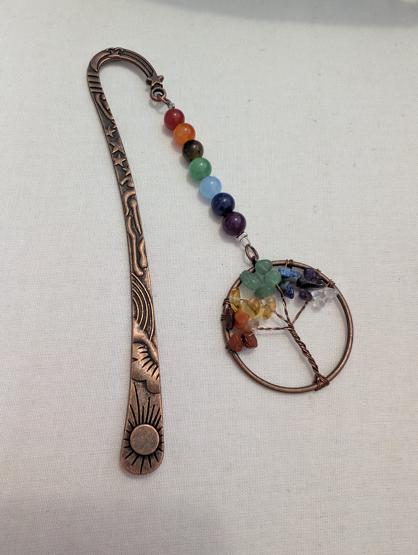 8 chakra book marker